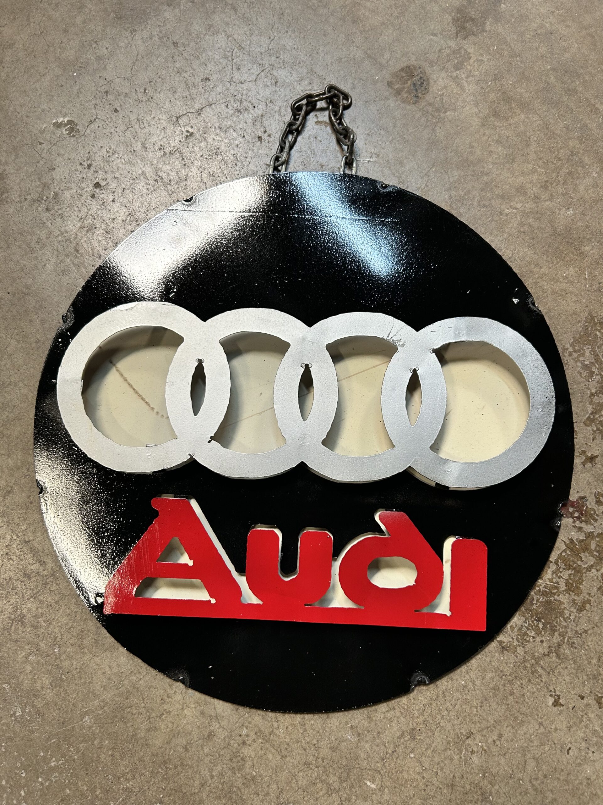 Audi sign | El Mercado Imports, Arts & Crafts